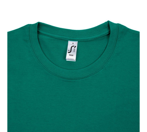 Футболка унисекс Regent 150, зеленая (изумрудная)