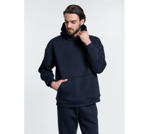 Худи Kulonga Oversize, темно-синее (кобальт)