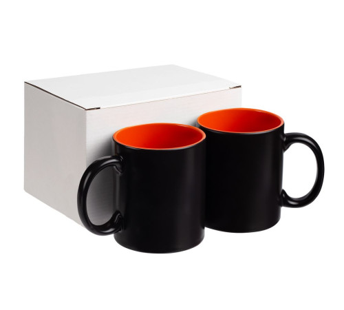 Коробка Couple Cup под 2 кружки, большая, белая