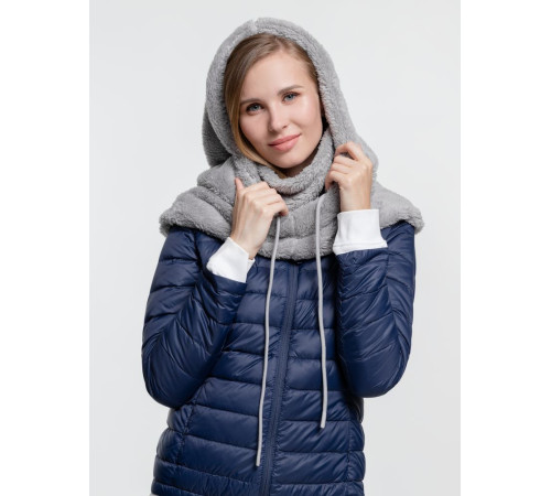 Балаклава-капюшон Flocky, серая