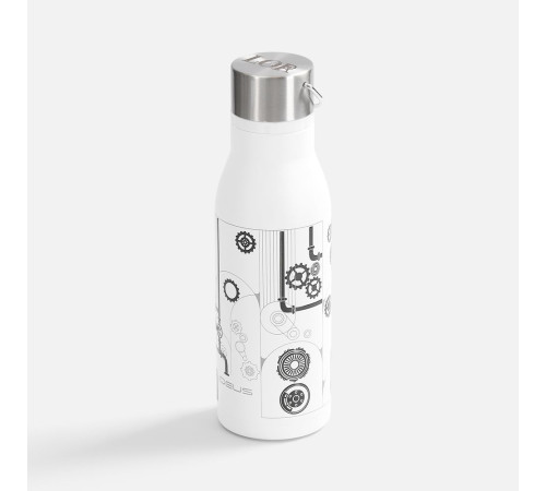 Термобутылка Tabenodo, белая