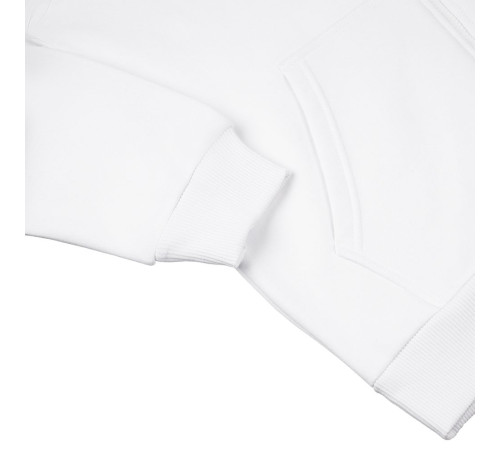 Толстовка на молнии с капюшоном Siverga Heavy 2.0, белая