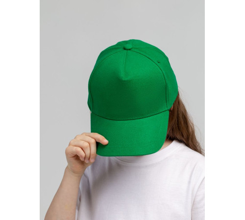 Бейсболка детская Standard Kids, зеленая