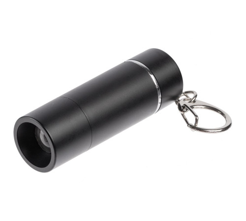 Брелок-фонарик Click Ray, ver.2, черный