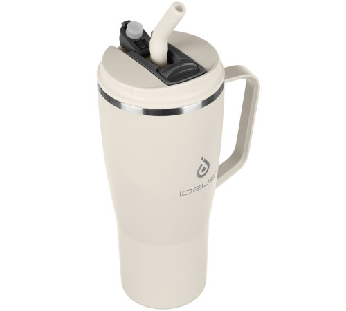 Термостакан Kasumigaoka, белый (молочный)