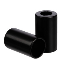 Пара наконечников для шнурка Tizzle, черные