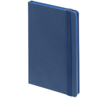 Блокнот Shall, в линейку, синий