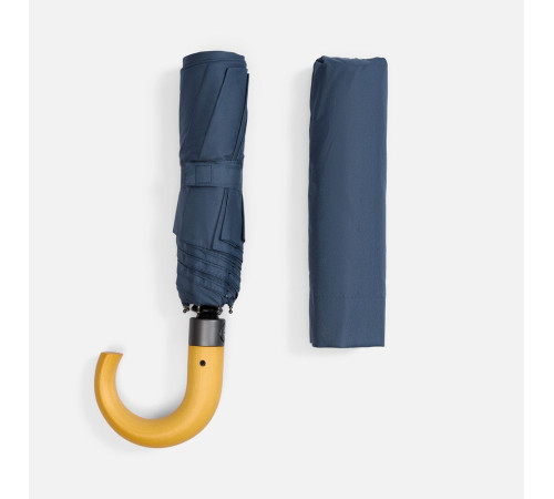 Зонт складной Classic, темно-синий