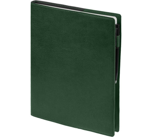 Ежедневник в суперобложке Brave Book, недатированный, зеленый