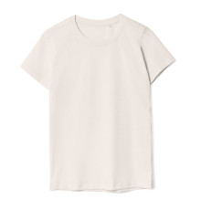 Футболка женская T-bolka Lady, молочно-белая