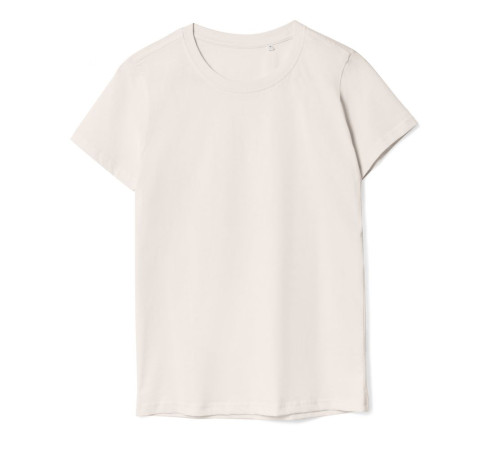 Футболка женская T-bolka Lady, молочно-белая