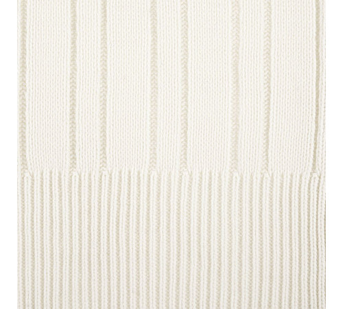 Шарф Knit Beat, белый (молочный)