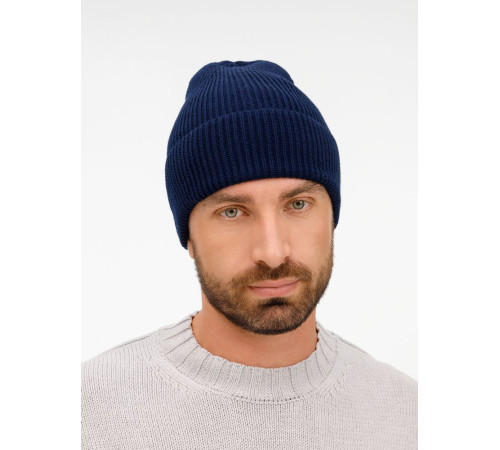 Шапка Nobilis Mono, темно-синяя