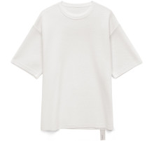 Джемпер с коротким рукавом Siluetti Volumica, молочно-белый