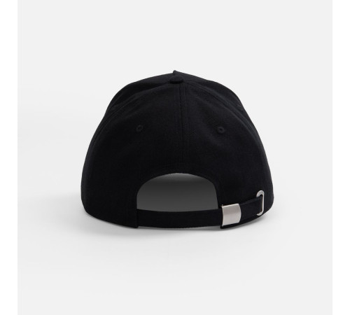 Бейсболка Classic 2.0, черная с красным кантом