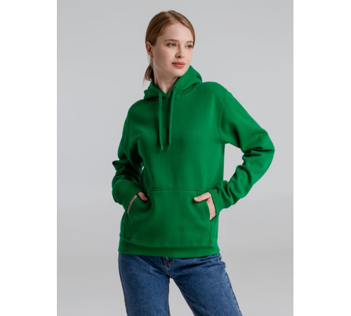 Толстовка с капюшоном Slam 320, ярко-зеленая