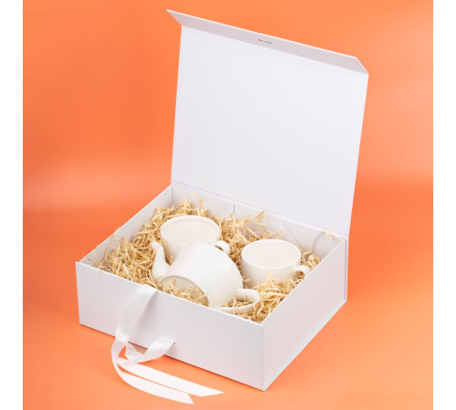 Коробка складная Rusetti, L, белая