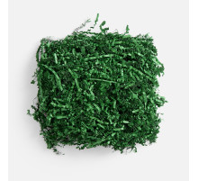 Бумажный наполнитель Chip, темно-зеленый (изумрудный)