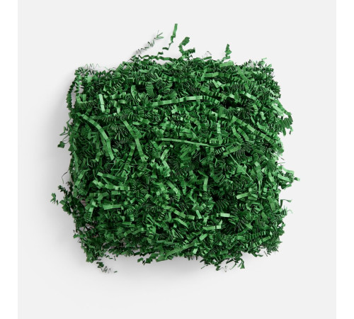 Бумажный наполнитель Chip, темно-зеленый (изумрудный)