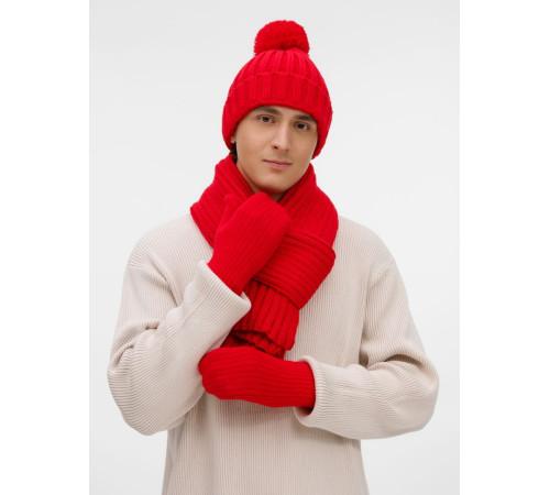 Варежки HappyGo, красные