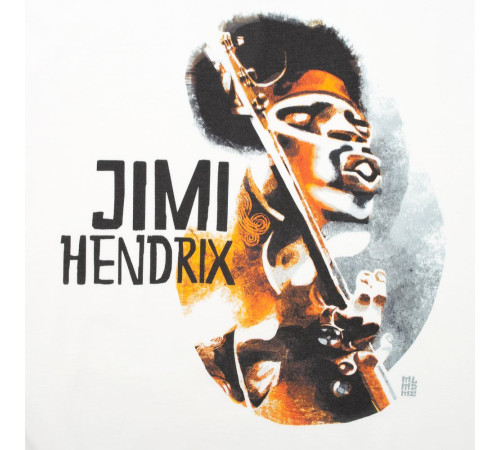 Футболка «Меламед. Jimi Hendrix», белая