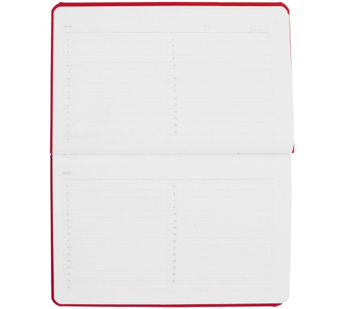 Еженедельник Urban, недатированный, красный