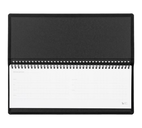 Планинг Urban, недатированный, черный