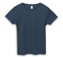 Футболка женская Regent Women, синяя (джинс)