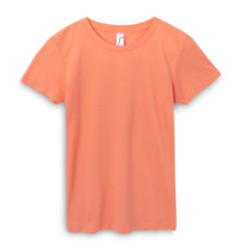 Футболка женская Regent Women, оранжевая (абрикосовая)