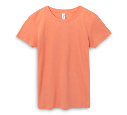 Футболка женская Regent Women, оранжевая (абрикосовая)