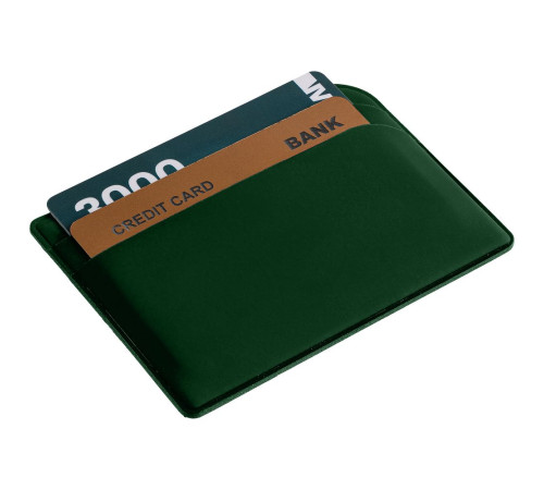 Чехол для карточек Dorset, зеленый