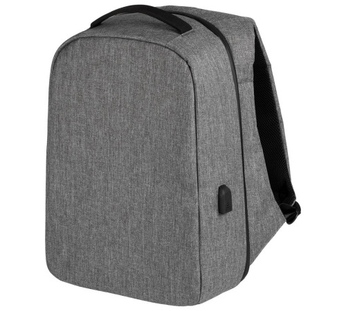 Рюкзак с потайным карманом inGreed, серый