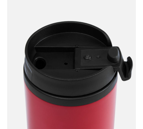 Термостакан Canella, красный матовый