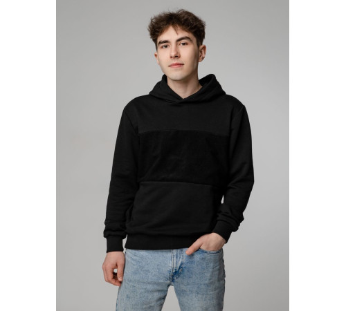 Худи унисекс Patch Catcher со вставкой из липучки, черное