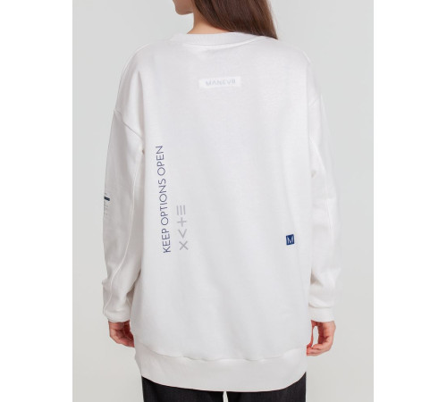 Свитшот унисекс Kosmos 2.0, кремовый