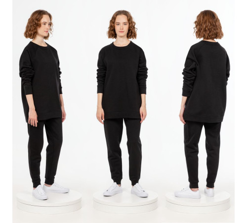 Свитшот унисекс S1, черный