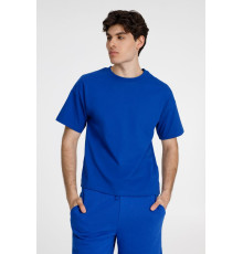 Футболка унисекс оверсайз T3, синяя