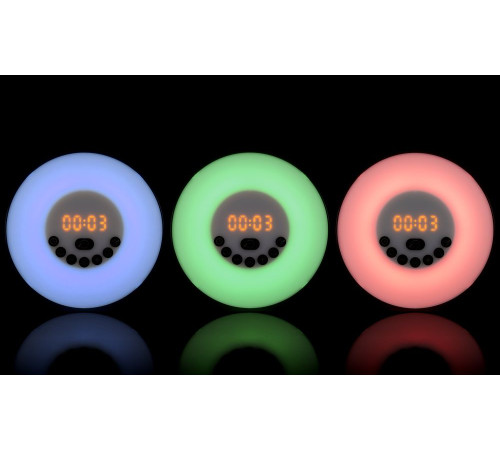 Лампа-колонка со световым будильником dreamTime, ver.2, черная