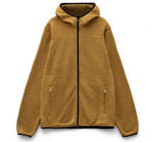 Куртка с капюшоном унисекс Gotland, горчичная