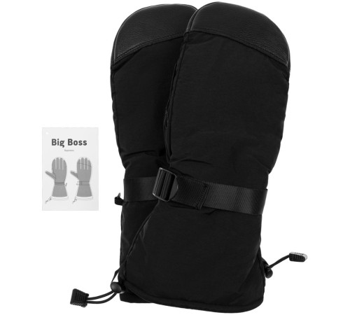 Варежки Big Boss, черные