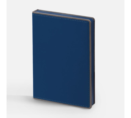 Ежедневник Frame, недатированный,синий с серым