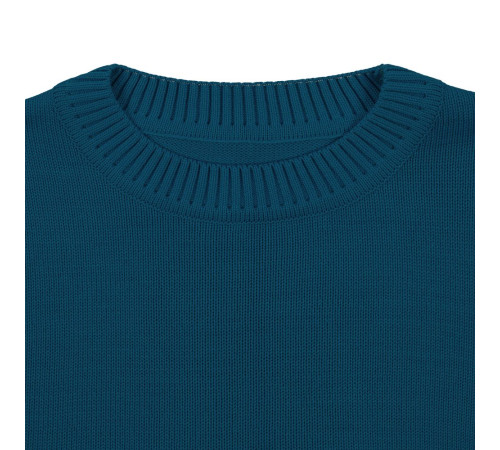 Джемпер оверсайз унисекс Stated в сумке, синий (морская волна)