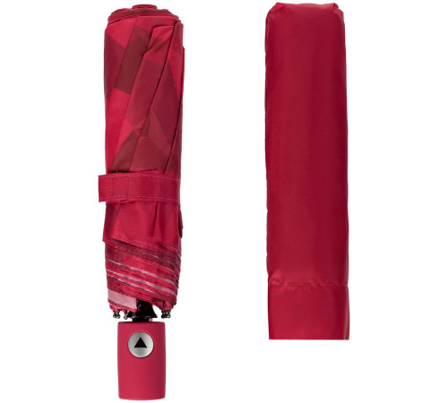 Складной зонт Gems, красный