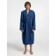 Халат вафельный Kimono, темно-синий