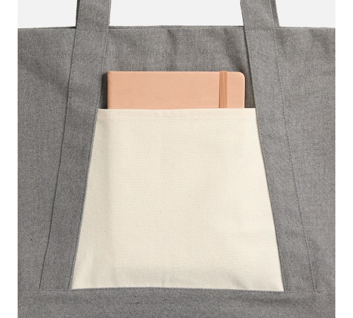 Шопер Shophop, серый с неокрашенным