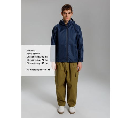 Куртка унисекс Nordvind DWR, темно-синяя