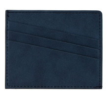 Чехол для карточек Nubuk, синий