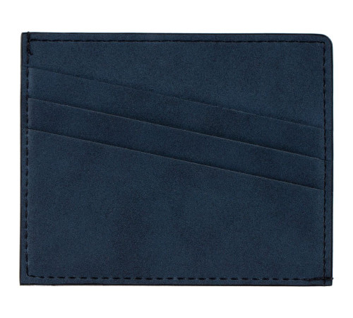 Чехол для карточек Nubuk, синий
