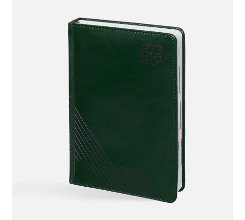 Ежедневник Faro, датированный, темно-зеленый
