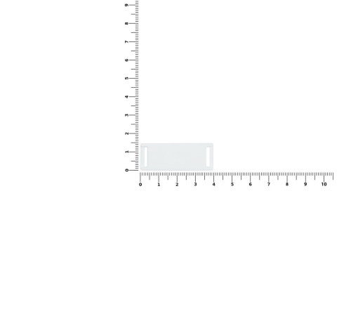 Лейбл ПВХ Kova, белый